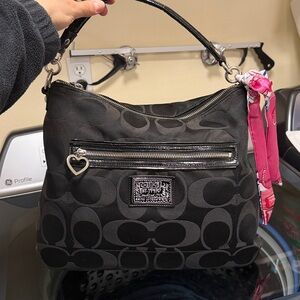 Coach Poppy in all Black